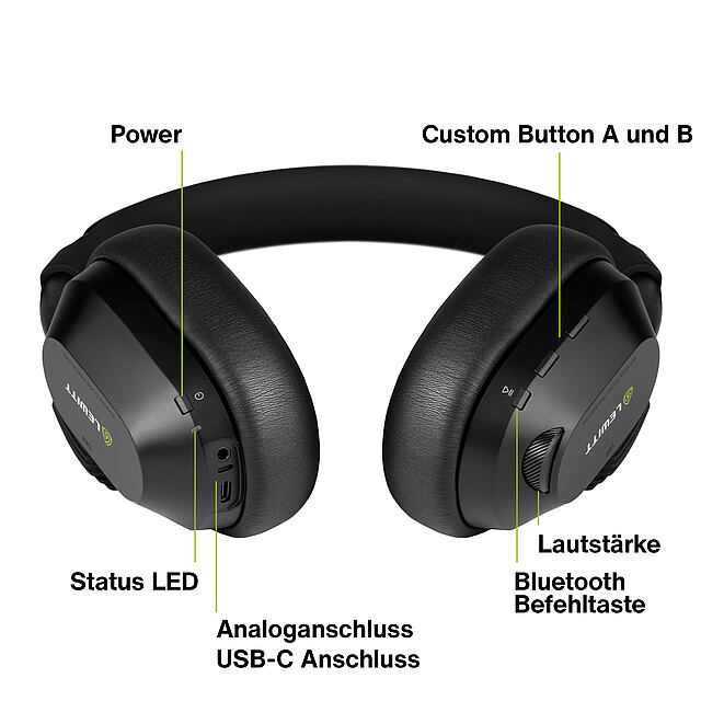 LW6 Kopfhörer Bedienung